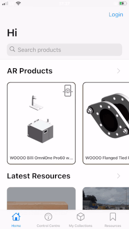 Augmented Reality App 01