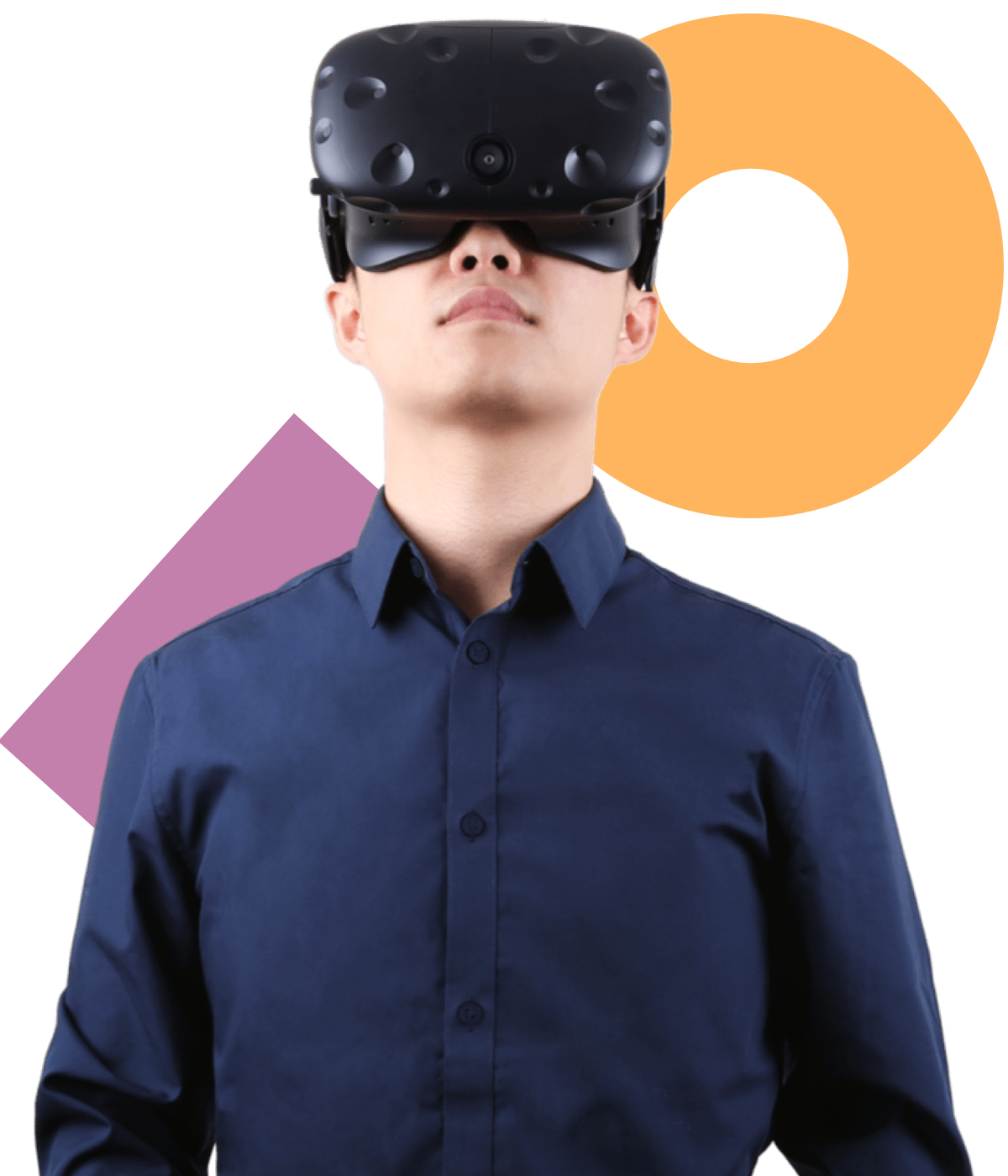 Guy Wit VR Headset