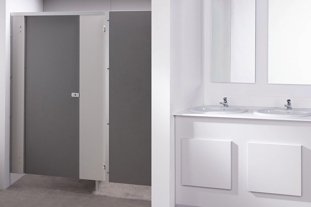 Cubicle Store - Modular toilet cubicle packs available at Trade Washrooms