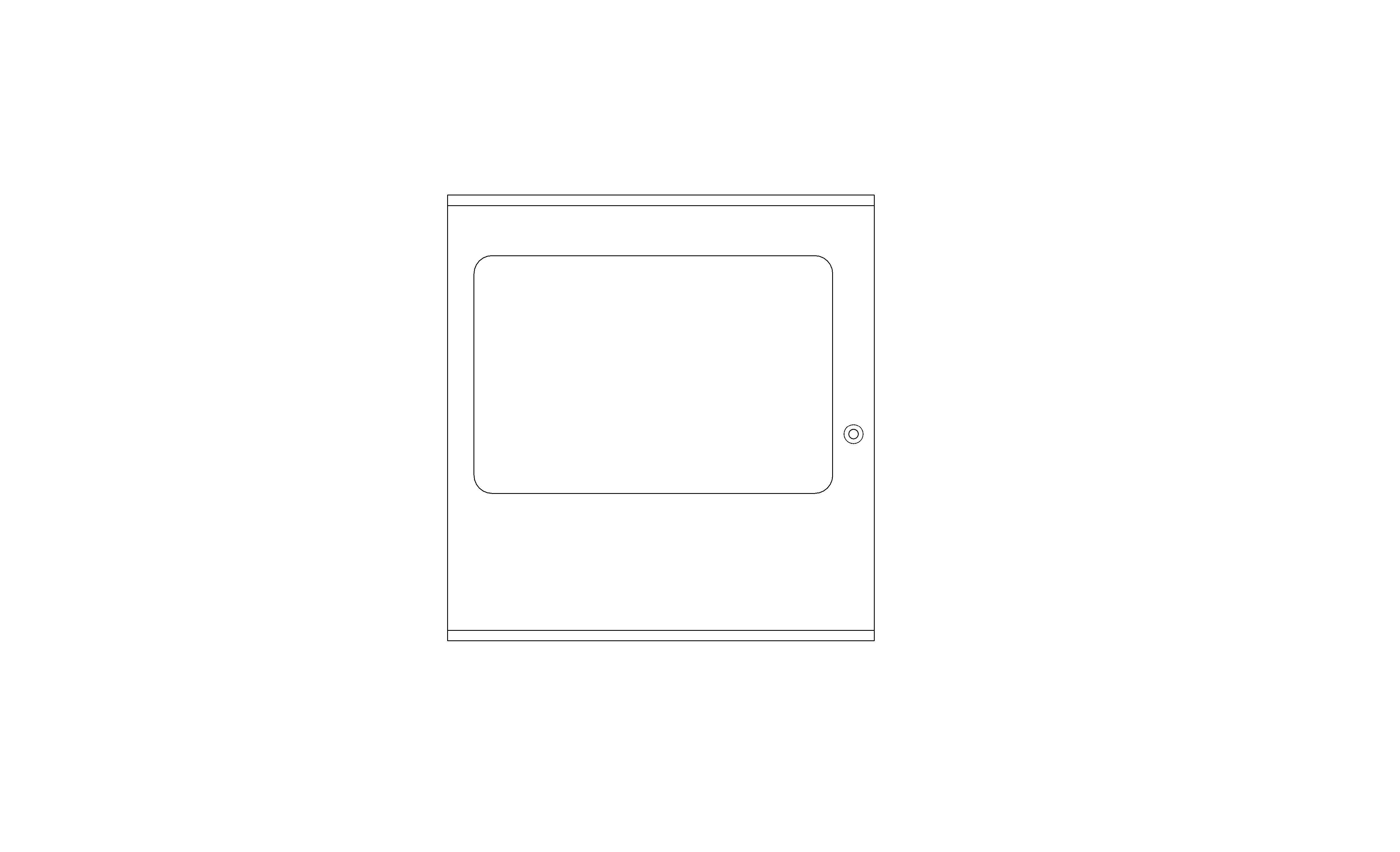 bimstore plan image of Fire Alarm Control Panel - MXPro5 - 1 Loop from Advanced Electronics