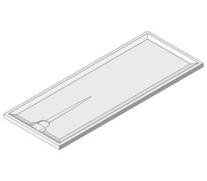 Product: Braddan Shower Tray 1800mm x 700mm