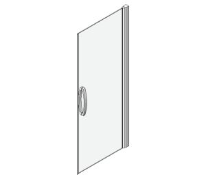 Product: Larenco Single Door Shower Screen