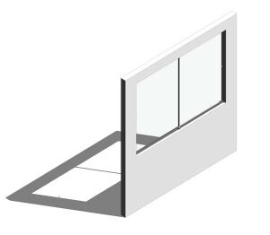 Product: Horizontal Sliding Hatch Kit (2 Panel)