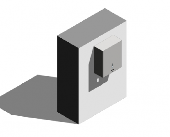 Modric Surface Mounted Paper Towel Dispenser (SS2462)