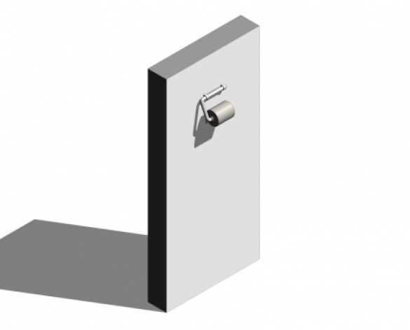 Modric Toilet Roll Holder (SS2440)