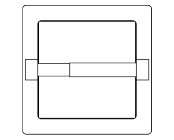 Revit, Bim, Store, Components, Generic, Model, Object, 13, American, Specialties, Inc., Recessed, Toilet, Tissue, Holder, 7402
