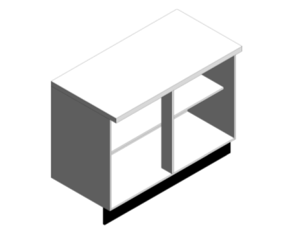 Casework, Revit, Bim, Benchmark, products, Double, Base, Unit, Kitchen, Classroom, Wet, Area, School, Science, Cabinate
