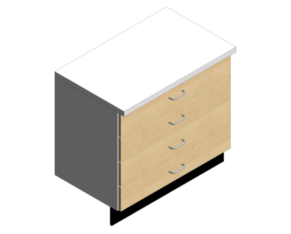 Casework, Revit, Bim, Benchmark, Products, Drawer, Base, Unit, Kitchen, Classroom, Wet, Area, School, Science, Cabinate