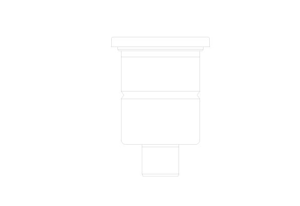 image of One Part Industrial Drain 200mm - Tile / Resin / Concrete
