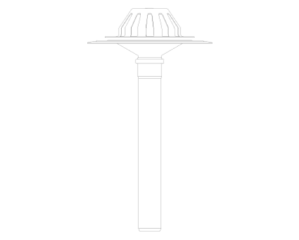 Bim, Content, Object, Component, bimstore, Revit, BLÜCHER®, Drainage, Roof, Drain, Gravity, 402.104.050, 402.104.075, 402.104.110, 402.106.050, 402.106.075, 402.106.110