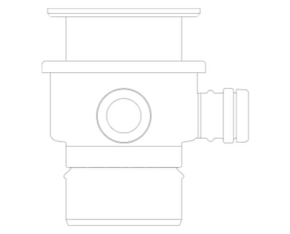 Image of Two Part Domestic Drain 150mm with Inlet - Tile / Resin / Concrete