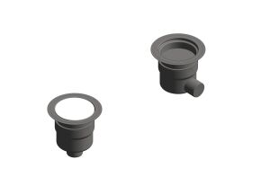 image of Two Part Industrial Drain 300mm - Vinyl