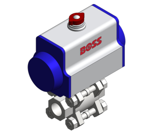 Product: Ball Valve - Pheumatic Actuator B381DA-B382DA-SR