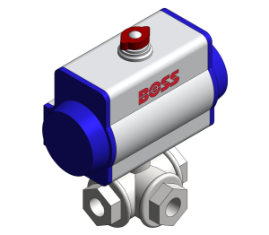 Product: Ball Valve With Electric Actuator - 360L-350T-DA/SR