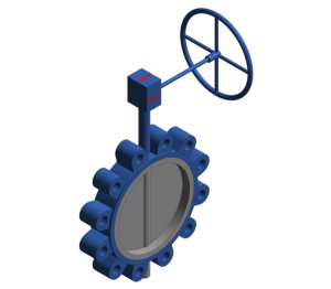 Product: Gear Operated Fully Lugged Butterfly Valve - PN16