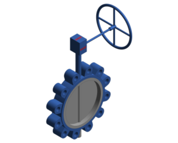 Product: Gear Operated Fully Lugged Butterfly Valve - PN16