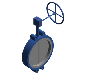 Product: Product: Gear Operated Semi Lugged Butterfly Valve - PN16
