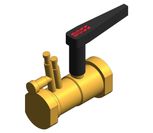 Product: Fig 903 Venturi Commissioning Valve with Drain - Female x Female