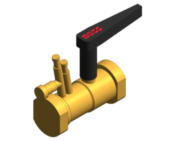 Revit, BIM, Store, Components, Architecture, Object, Free, Download, Pipe, System, MEP, Plumbing, Mechanical, Fig, 903, Venturi, Commissioning, Valve, with, Drain, Female