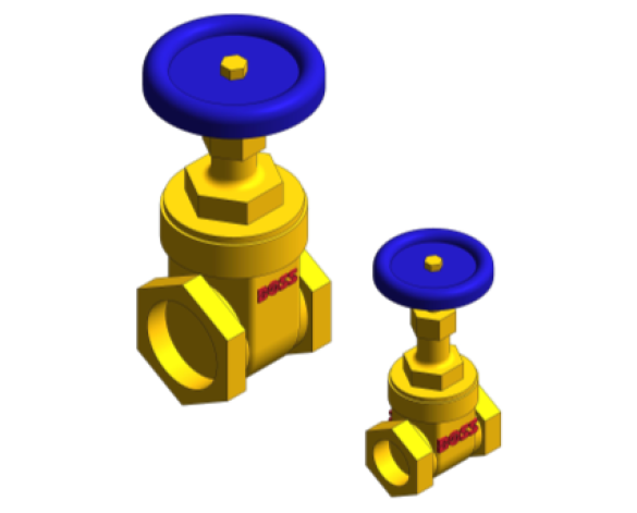 Revit, BIM, Store, Components, Architecture, Object, Free, Download, Gate, Bronze, Pipe, System, MEP, Plumbing, Mechanical, Valve, 25, sm,