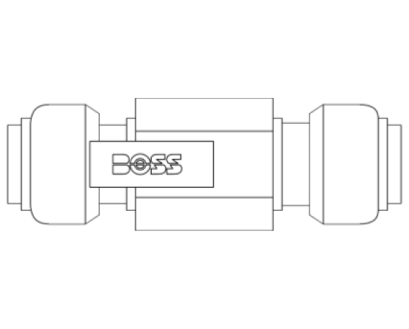 Product: Mini Ball Valve - Straight Radiator
