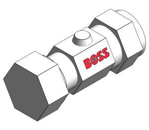 Product: Mini Ball Valve - (Chrome Plated) Copper x Copper Compression Connections - Chrome