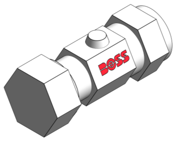 Product: Mini Ball Valve - (Chrome Plated) Copper x Copper Compression Connections - Chrome