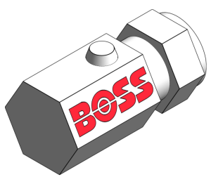 Product: Mini Ball Valve - (Chrome Plated) Screwed Female x Copper Connections