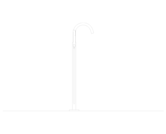 Revit, BIM, Store, Components, MEP, Object, Crosswater, MIKE PRO, Bath, Shower, Mixer, With, Kit, PRO416FC