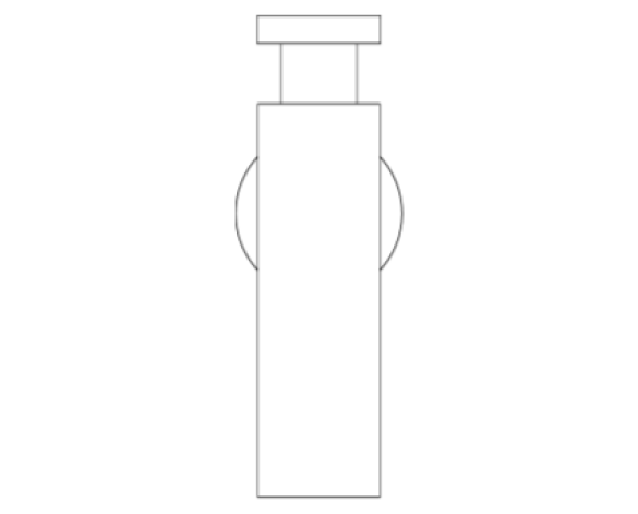 Revit, BIM, Store, Components, MEP, Object, Crosswater, MIKE PRO, Bottle, Trap, PRO0402C