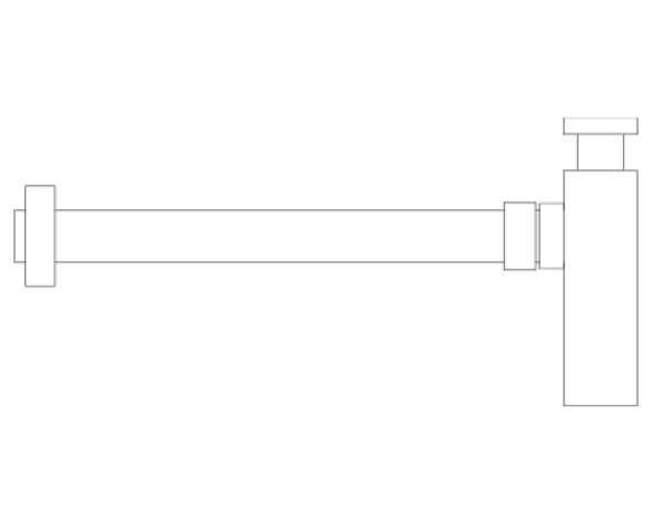 Revit, BIM, Store, Components, MEP, Object, Crosswater, MIKE PRO, Bottle, Trap, PRO0402C