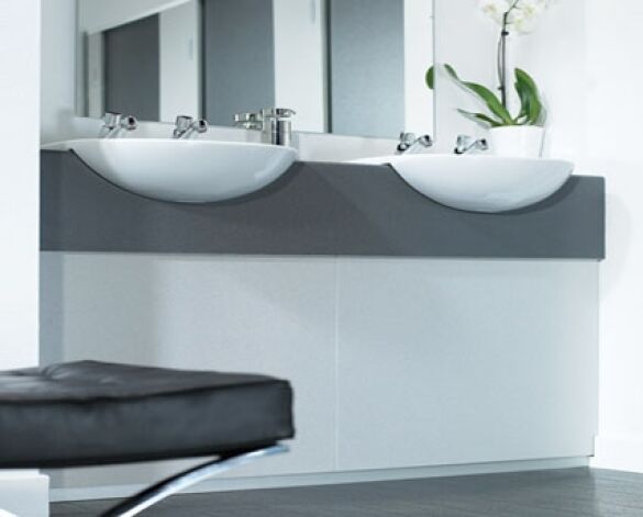 Image of Semi-Recessed Vanity Unit