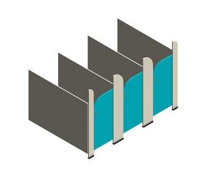 Product: Sydney Pre-School Cubicle System
