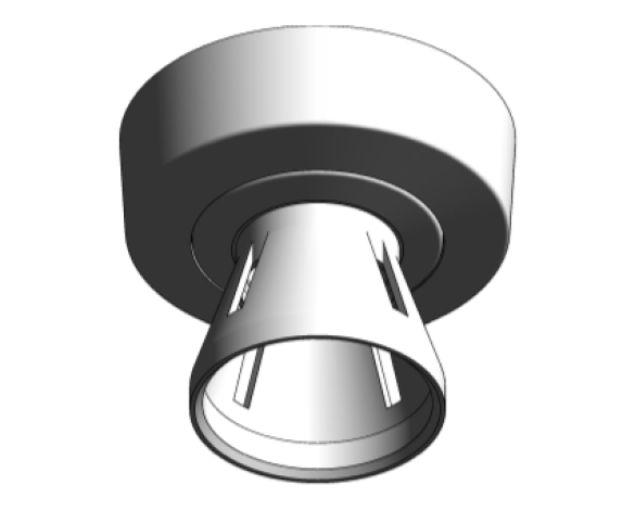 Bim, Content, Object, Component, BIM, Store, Revit, Free, Original, Library, Electrical, Power, Fixtures, Deta, Electrical, Batten, Holder, V1289, S96/HO/T2, Safety