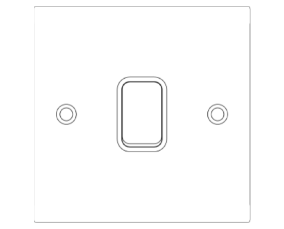 Bim, Content, Object, Component, BIM, Store, Revit, Free, Original, Library, Electrical, Power, Fixtures, Deta, Electrical, Sockets, Outlets, Switches, Plug, Gang, 10, 10A, Plate, Slimline, Decor, Chrome, Satin, Satin Chrome
