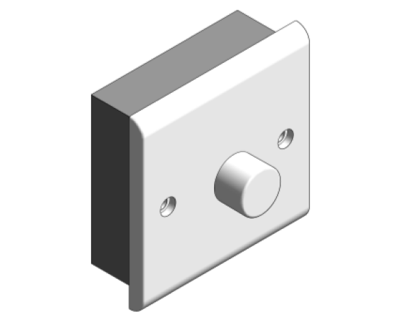 Bim, Content, Object, Component, BIM, Store, Revit, Free, Original, Library, Electrical, Power, Fixtures, Deta, Electrical, Sockets, Outlets, Dimmer, Switches, Slimline, Decor, Chrome, Satin, Satin Chrome