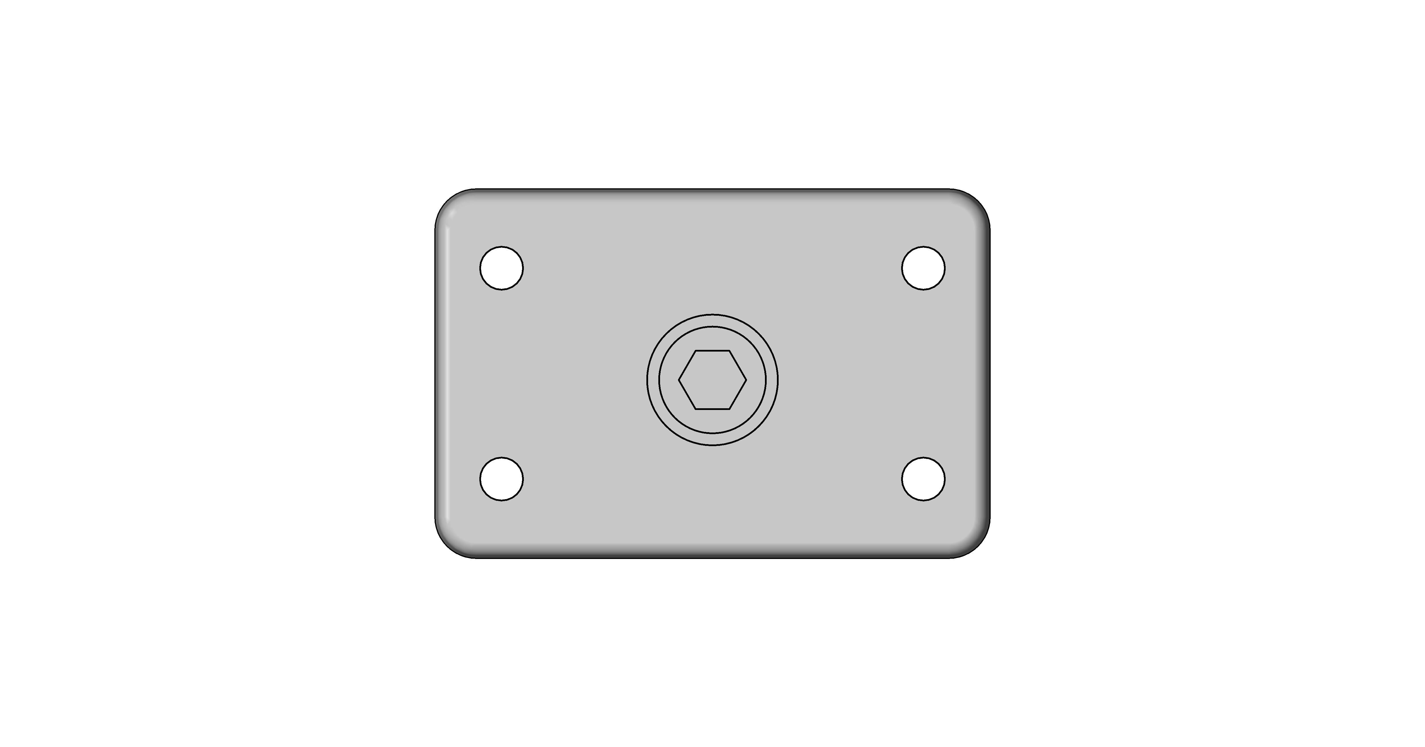 bimstore plan image of the Domino Clamp from Domino Clamps