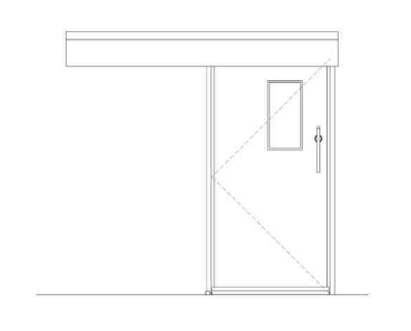 Bim, Revit, 2014, Components, Fire, Rated, GPR, Frame, Dortek, Doors, Single, hermetic,sliding,30min, 60min, fire rated, freezer, bi,parting,semi,sealing,seal,hygiene,hygienic,air,leakage,cold,store