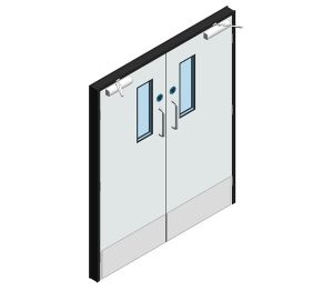 Product: Dortek Hygienic Hinged Doors - Fire Rated