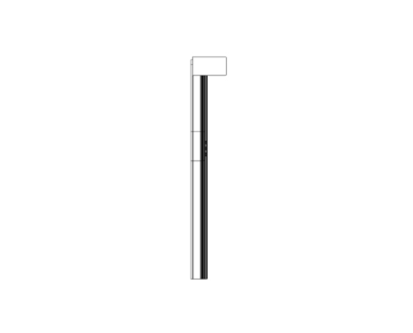Bim, Revit, Components, Fire, Rated, GPR, Frame, Dortek, Doors, Single, Novosprint, Mono, High, Speed, Electric