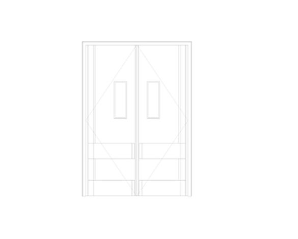 Bim, Revit, 2014, Components, Fire, Rated, GPR, Frame, Dortek, Hinged, Doors, Single, Stainless, Steel, Double, retail,crash,traffic,