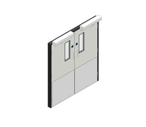 Product: Dortek Retail Hinged Doors - Fire Rated - Double Action or Single Action