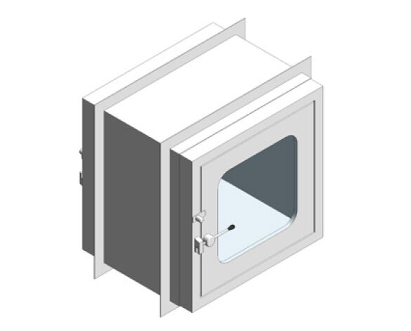 Bim, Revit, 2014, Components, Fire, Rated, GPR, Frame, Dortek, Doors, transfer, hatch, 60min, fire, rated, clean, room, cross, contamination,