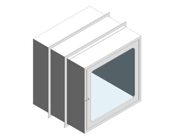 Bim, Revit, 2014, Components, Fire, Rated, GPR, Frame, Dortek, Doors, transfer, hatch, 60min, fire, rated, clean, room, cross, contamination,