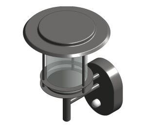 Product: 316 Marine Grade Stainless Steel P-Lux Contemporary Lantern - GL4612LU