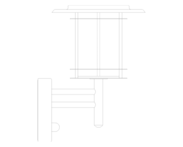Revit, Bim, Store, Components, MEP, Object, Green, Lighting, Mechanical, Equipment, 14, 316, Marine, Grade, Stainless, Steel, P, Lux, Contemporary, Lantern, GL4612LU