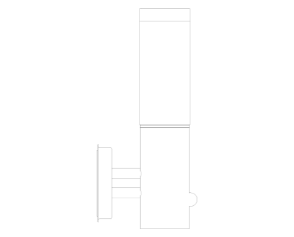 Revit, Bim, Store, Components, MEP, Object, Green, Lighting, Mechanical, Equipment, 14, 316, Marine, Grade, Stainless, Steel, P, Lux, Modern, Post, Lantern, GL4689LU