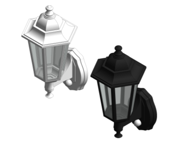 Revit, Bim, Store, Components, MEP, Object, Green, Lighting, Mechanical, Equipment, 14, Aluminium, Six, Panel, P, Lux, Traditional, Lantern, GL1362LU