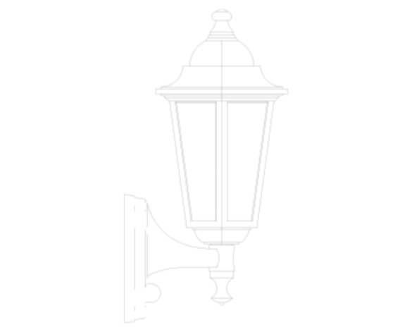 Revit, Bim, Store, Components, MEP, Object, Green, Lighting, Mechanical, Equipment, 14, Aluminium, Six, Panel, P, Lux, Traditional, Lantern, GL1362LU