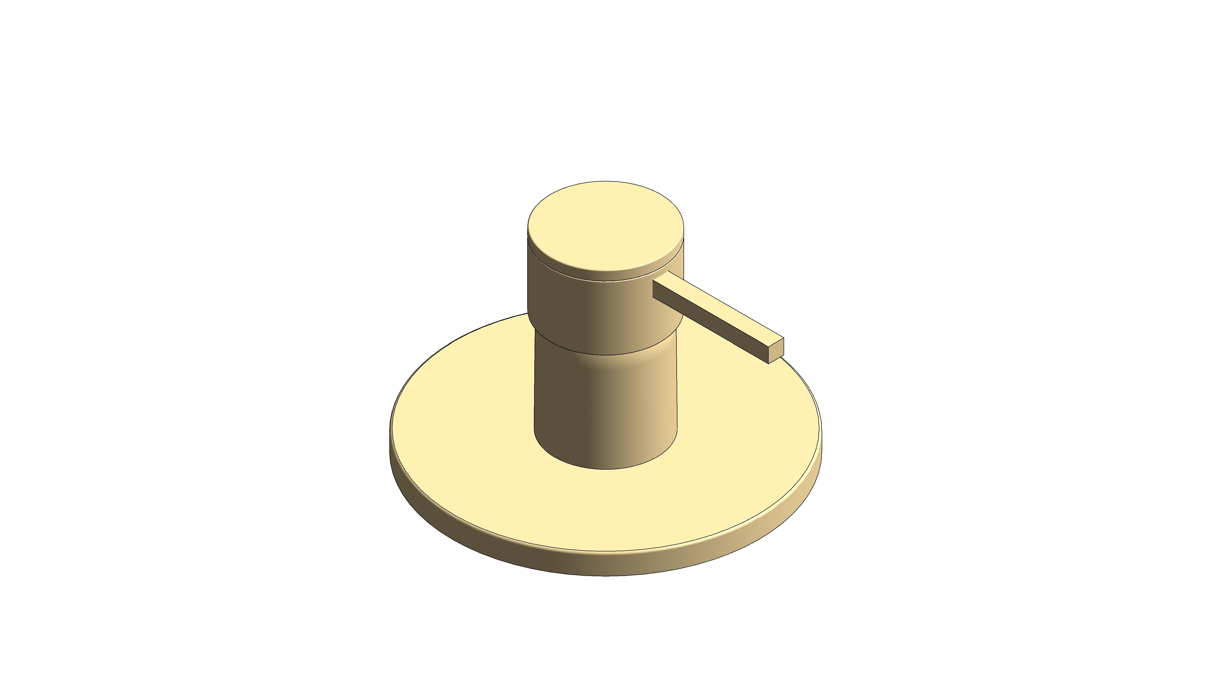 Product: ATRIO Single-lever shower mixer trim (24354GL0)